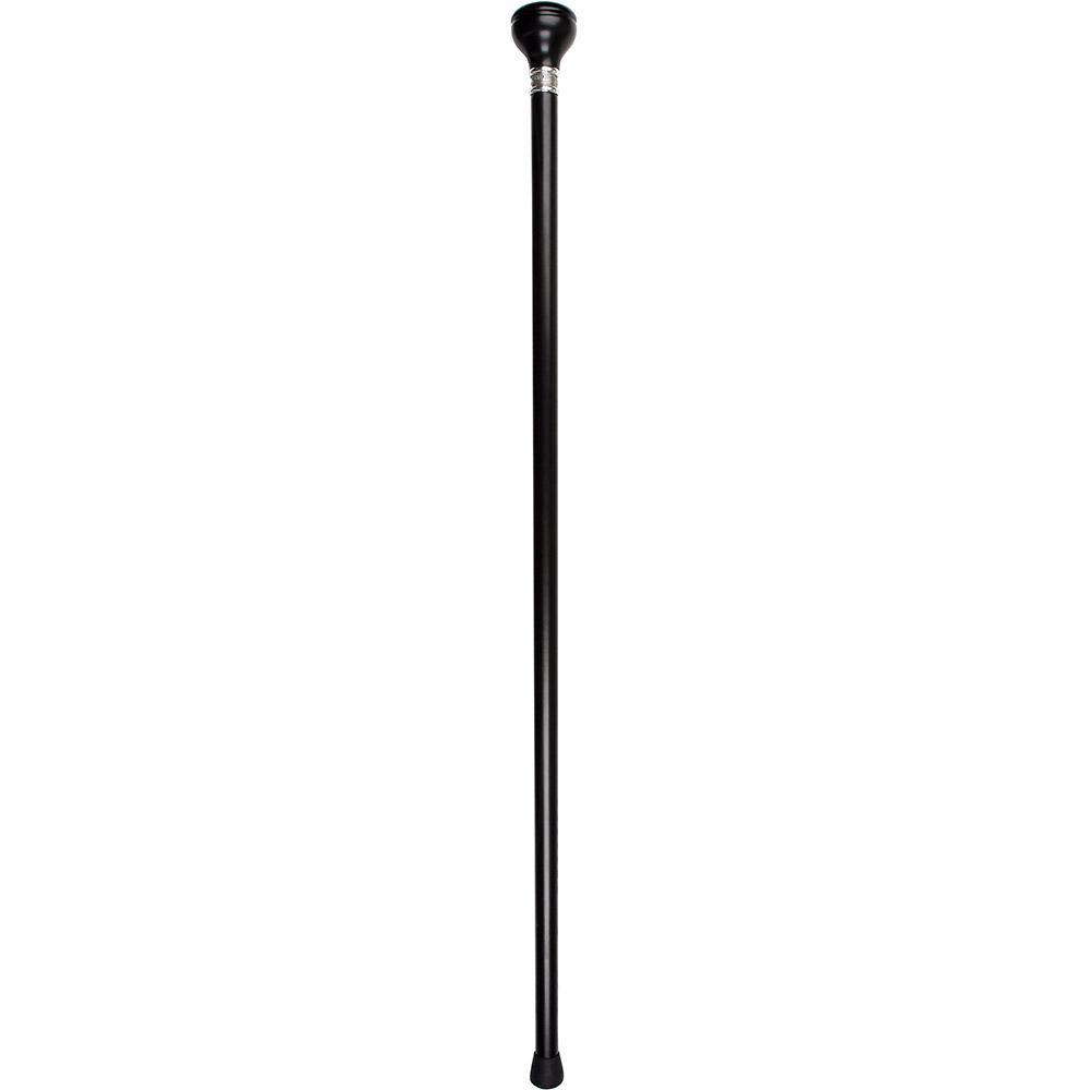 Patriotic U.S.A Flag Knob Stick: Large Knob, Pewter Collar Military Walking Canes - Tophatter Daily Deals