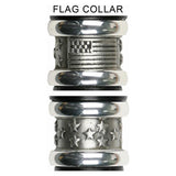 U.S. Marines Flat Top Stick: Beechwood Shaft Pewter Military Walking Canes - Tophatter Daily Deals