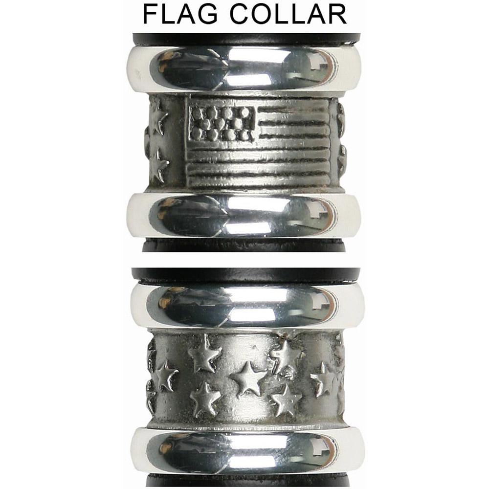 Veterans of War Flat Top Stick: Beechwood Shaft Pewter Military Walking Canes - Tophatter Daily Deals