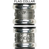 Veterans of War Flat Top Stick: Beechwood Shaft Pewter Military Walking Canes - Tophatter Daily Deals