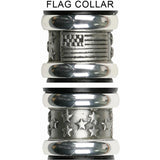 Veterans of War Knob Stick: Large Knob, Pewter Collar Military Walking Canes - Tophatter Daily Deals