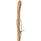Brown Ash Riverbend Hiking Staff: Customizable with Engraving Natural Wood Hiking Staffs - Tophatter Daily Deals