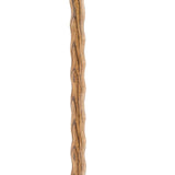 Brown Ash Riverbend Hiking Staff: Customizable with Engraving Natural Wood Hiking Staffs - Tophatter Daily Deals