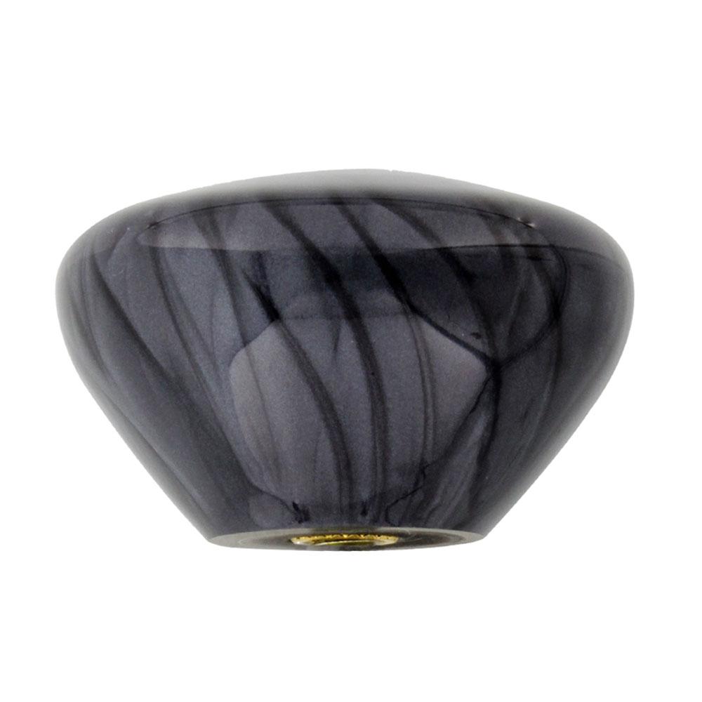 Nostalgia Pearl Black Flat Top Cane w/ Custom Color Ash Shaft & Collar - Tophatter Daily Deals