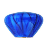Nostalgia Pearl Blue Flat Top Cane w/ Custom Wood Shaft & Collar - Tophatter Daily Deals