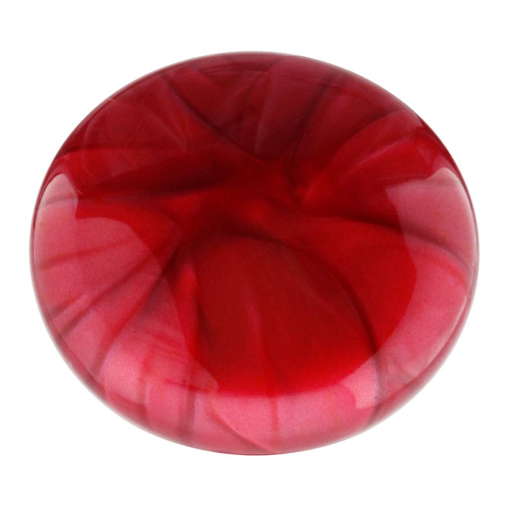 Nostalgia Pearl Red Flat Top Cane w/ Custom Color Ash Shaft & Collar - Tophatter Daily Deals