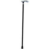 Black and Clear Acrylic Bubble Handle Cane w/ Custom Wooden Shaft Pearl Swirl Lucite Designer Walking Canes - Tophatter Daily Deals