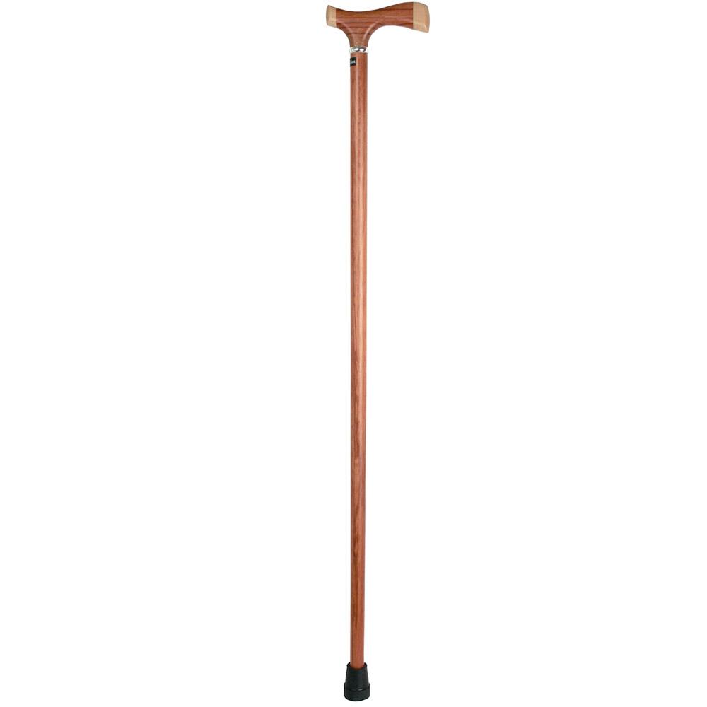 Genuine Red Zebra & Maple Two-Tone Fritz Cane - Tophatter Daily Deals