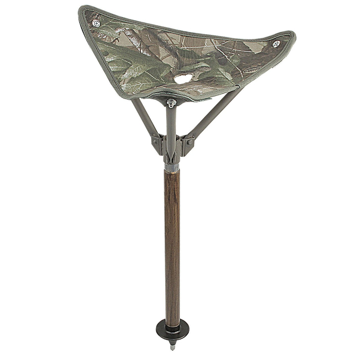Compact Tripod Seat: Portable with RealTree Camo Design Sitting Canes - Tophatter Daily Deals