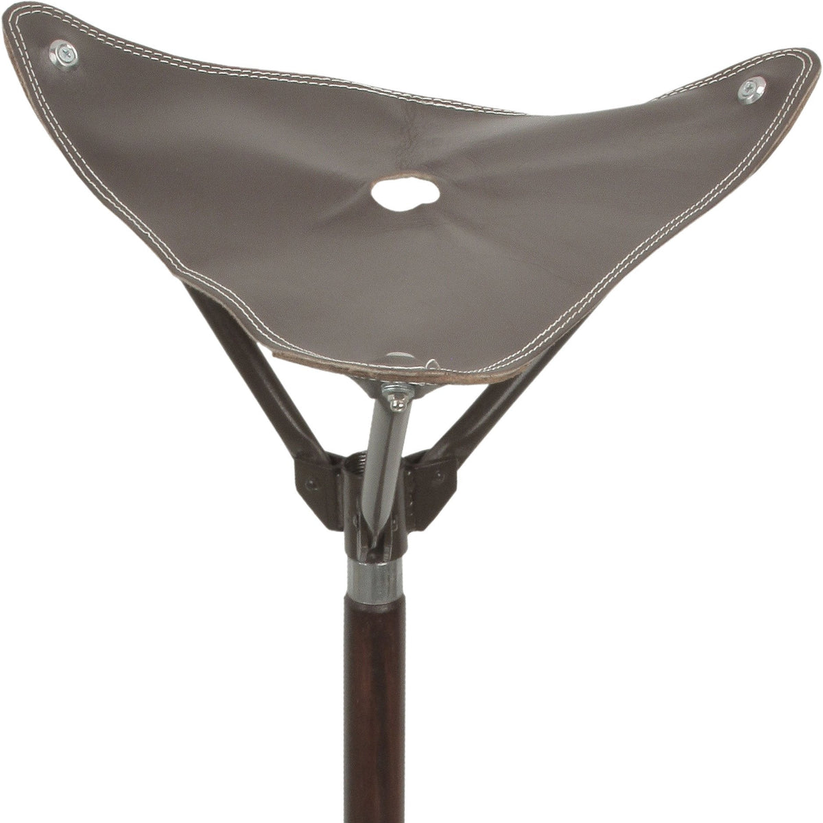 Genuine Leather Super Compact Seat Sitting Canes - Tophatter Daily Deals