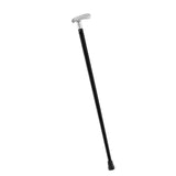 Golf Enthusiast's Chrome Plated Putter Cane: Beechwood Shaft Sports Walking Canes - Tophatter Daily Deals
