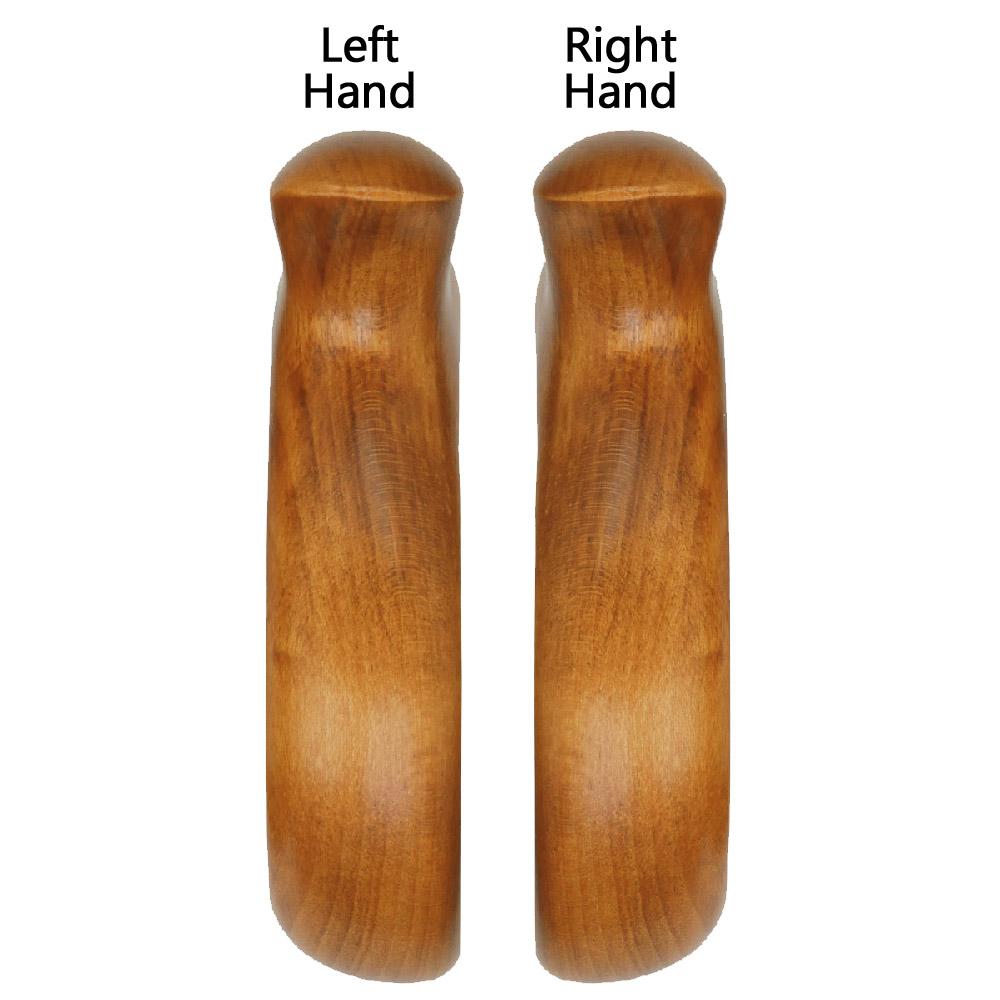 Cherry Maple Ergonomic Cane: Carbon Fiber Shaft, Silver Collar Superlite Carbon Fiber Walking Canes - Tophatter Daily Deals