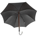 Silver 925r Tourist Handle Black Pinstriped Umbrella Walking Cane Umbrella Walking Canes - Tophatter Daily Deals