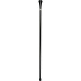 Personalized Engraved Knob Stick: Black Beechwood Shaft Walking Cane Engraving - Tophatter Daily Deals
