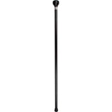Personalized Engraved Knob Stick: Black Beechwood Shaft Walking Cane Engraving - Tophatter Daily Deals