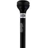 Custom Cane Engraving - Rectangle Black Anodized Aluminum Walking Cane Engraving - Tophatter Daily Deals