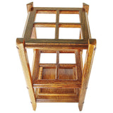 Minimalist Genuine Oak Wood Cane Stand: Elegant & Durable Walking Cane Stands - Tophatter Daily Deals