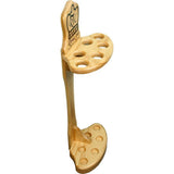 Premium Compact Cane Stand, Pine Wood - Holds 6 Walking Cane Stands - Tophatter Daily Deals