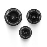Compact & Durable: Extra Small Standard Rubber Tip Black Walking Cane Tips - Tophatter Daily Deals