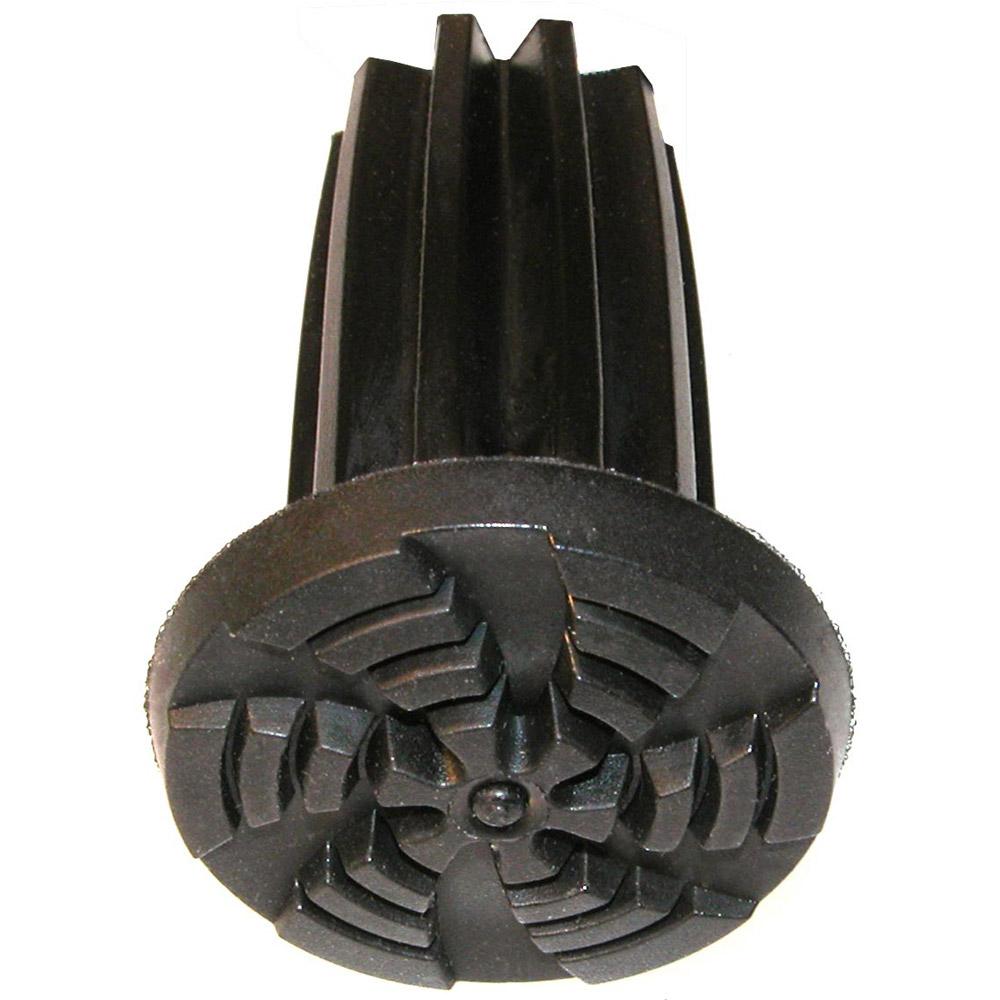 Non-Marking, Superior Expanding Cane Tip: Durable Black Walking Cane Tips - Tophatter Daily Deals