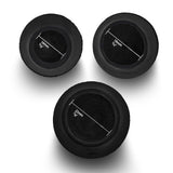 Compact Black Rubber Tips: Sleek, Low Profile Walking Cane Tips - Tophatter Daily Deals