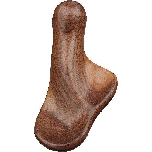 Luxury Walnut Palm Grip Walking Cane - Ergonomic Comfort - Tophatter Daily Deals