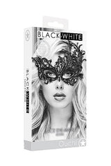 Ouch by Shots Toys - Black & White - Royal Lace Mask - Black BDSM - Tophatter Daily Deals