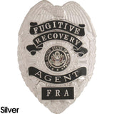 Fugitive Recovery Badge with Reverse Panels (FREE LEATHER CASE w/ ID Window) - Tophatter's Weapons'N'Deals Badges - Tophatter Daily Deals