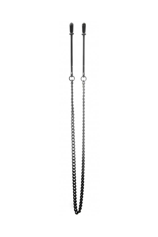 Ouch by Shots Toys - Pincette Nipple Clamps - Black BDSM - Tophatter Daily Deals