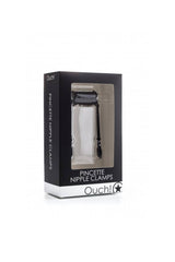 Ouch by Shots Toys - Pincette Nipple Clamps - Black BDSM - Tophatter Daily Deals