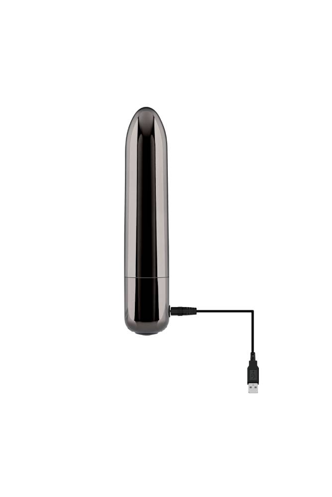 Evolved - Real Simple Rechargeable Bullet Vibrator - Black Sex Toy - Tophatter Daily Deals