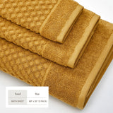Cotton Diamond Waffle Weave Bath Towel Set - Grayson Collection Bath - Tophatter Daily Deals