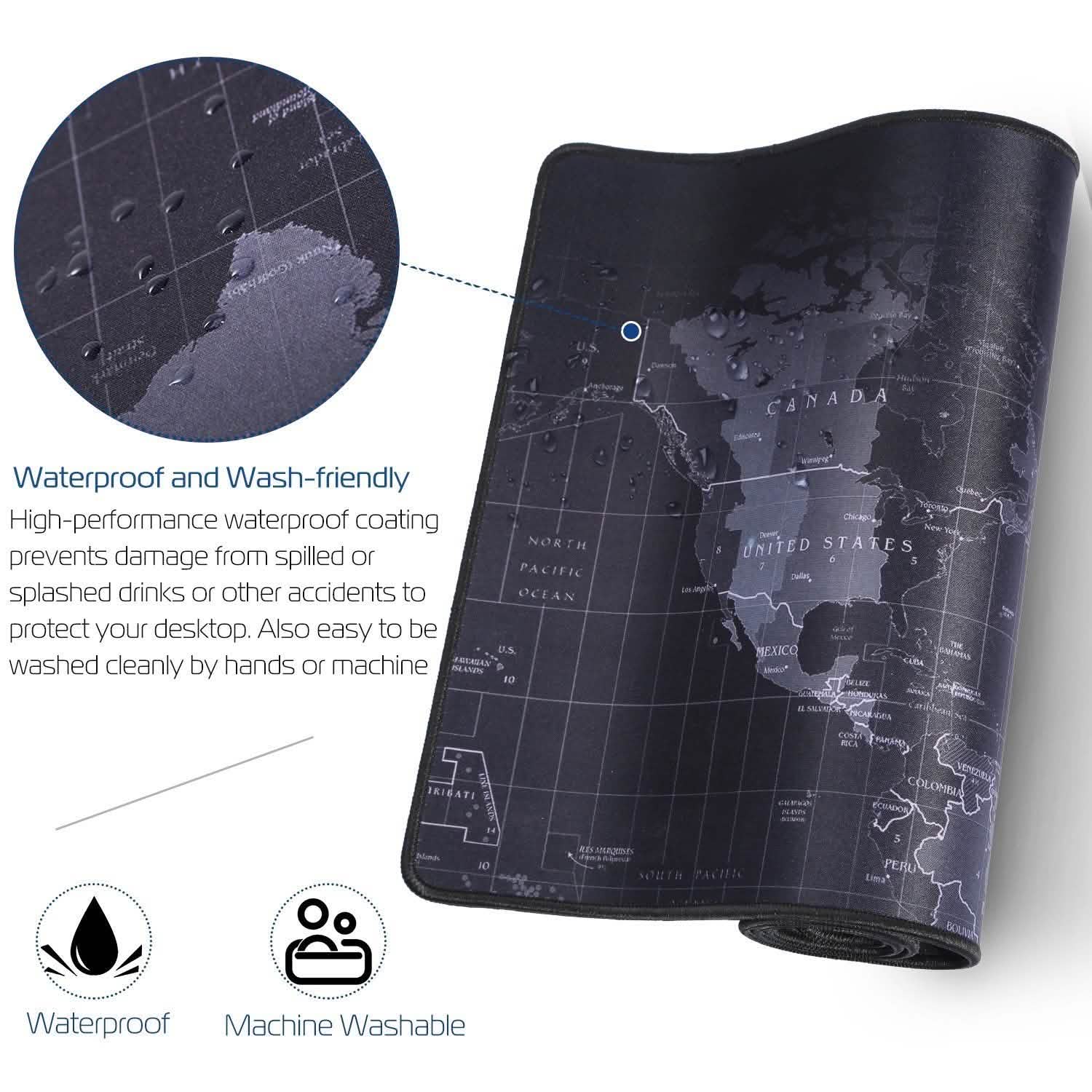Rubber Base Large Gaming Mousepad Computer Accessories - Tophatter Daily Deals
