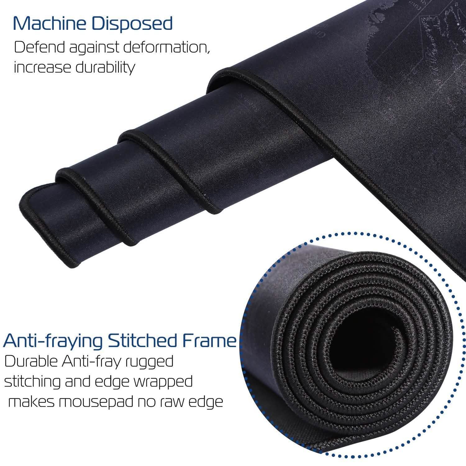 Rubber Base Large Gaming Mousepad Computer Accessories - Tophatter Daily Deals