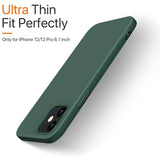 Rubber Case for iPhone 12 and iPhone 12 Pro Case 6.1 inch iPhone Case - Tophatter Daily Deals