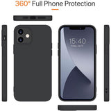 Rubber Case for iPhone 12 and iPhone 12 Pro Case 6.1 inch iPhone Case - Tophatter Daily Deals