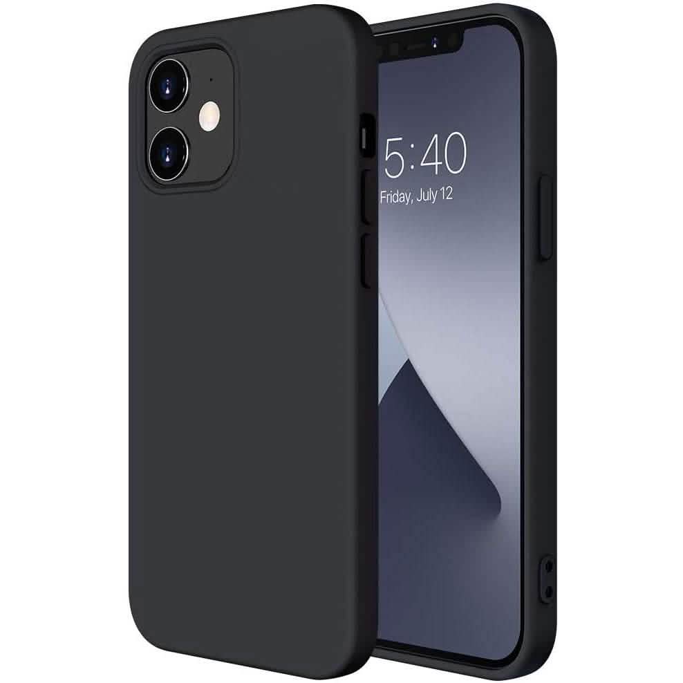 Rubber Case for iPhone 12 and iPhone 12 Pro Case 6.1 inch Phone Cases - Tophatter Daily Deals
