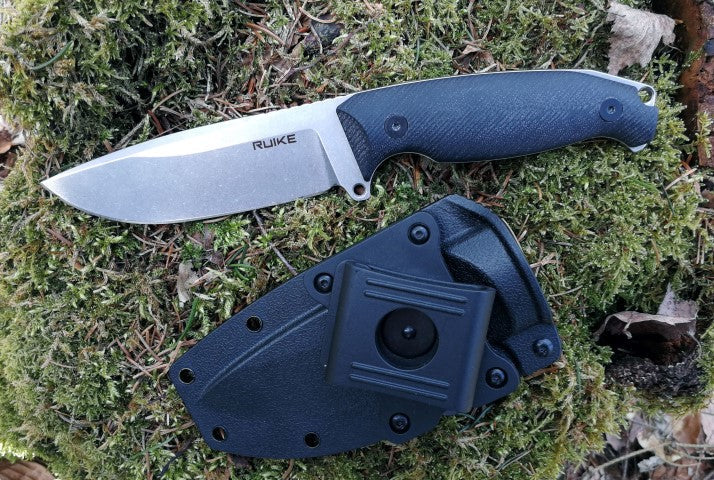 RUIKE FULL TANG KNIFE JAGER F118-B WITH SCABBARD - Tophatter's Army Deals KNIVES - Tophatter Daily Deals