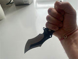 RUIKE KNIFE F181-B1 BLACK/SILVER - Tophatter's Army Deals KNIVES - Tophatter Daily Deals