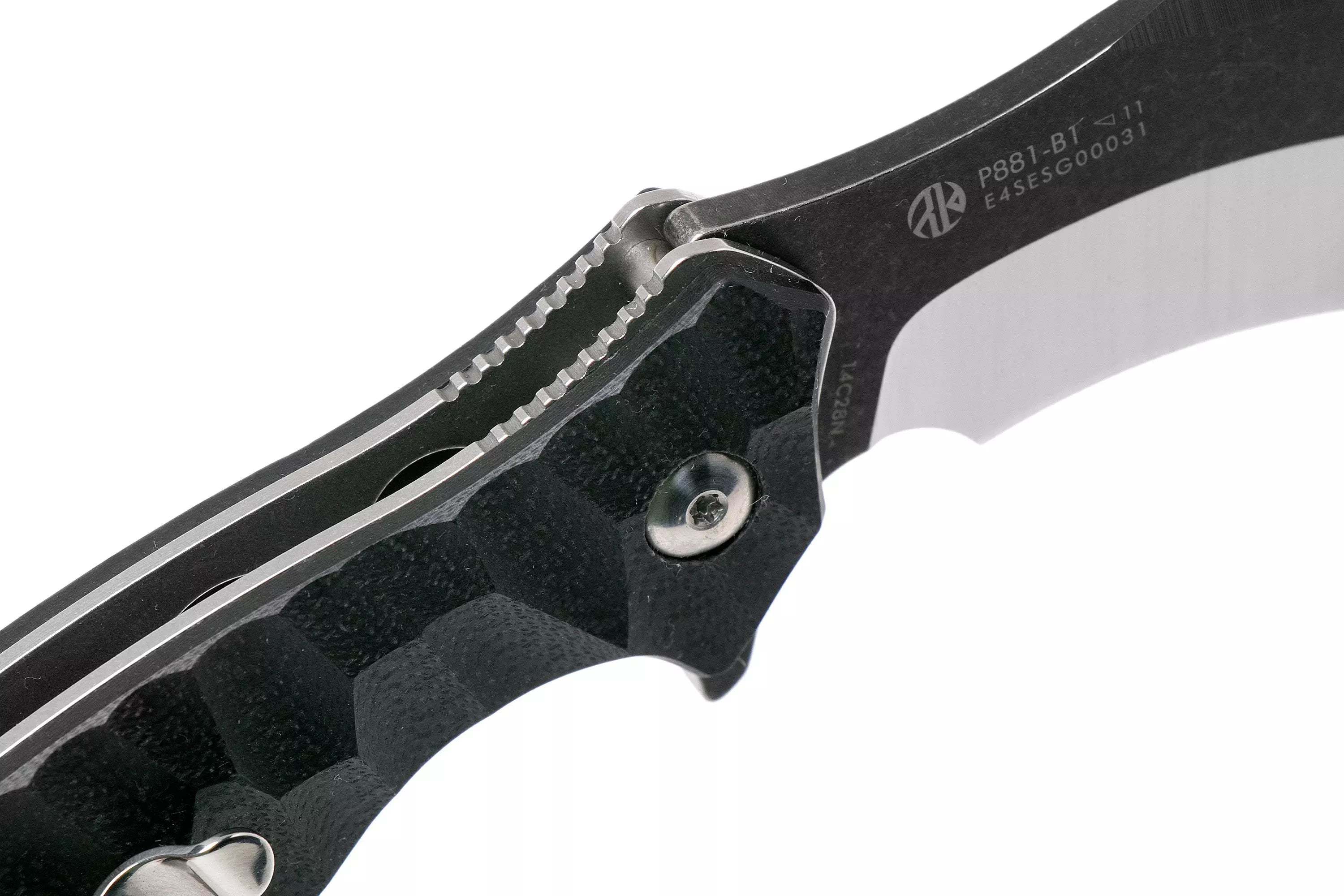 RUIKE KNIFE F181-B1 BLACK/SILVER - Tophatter's Army Deals KNIVES - Tophatter Daily Deals