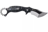 RUIKE KNIFE F181-B1 BLACK/SILVER - Tophatter's Army Deals KNIVES - Tophatter Daily Deals