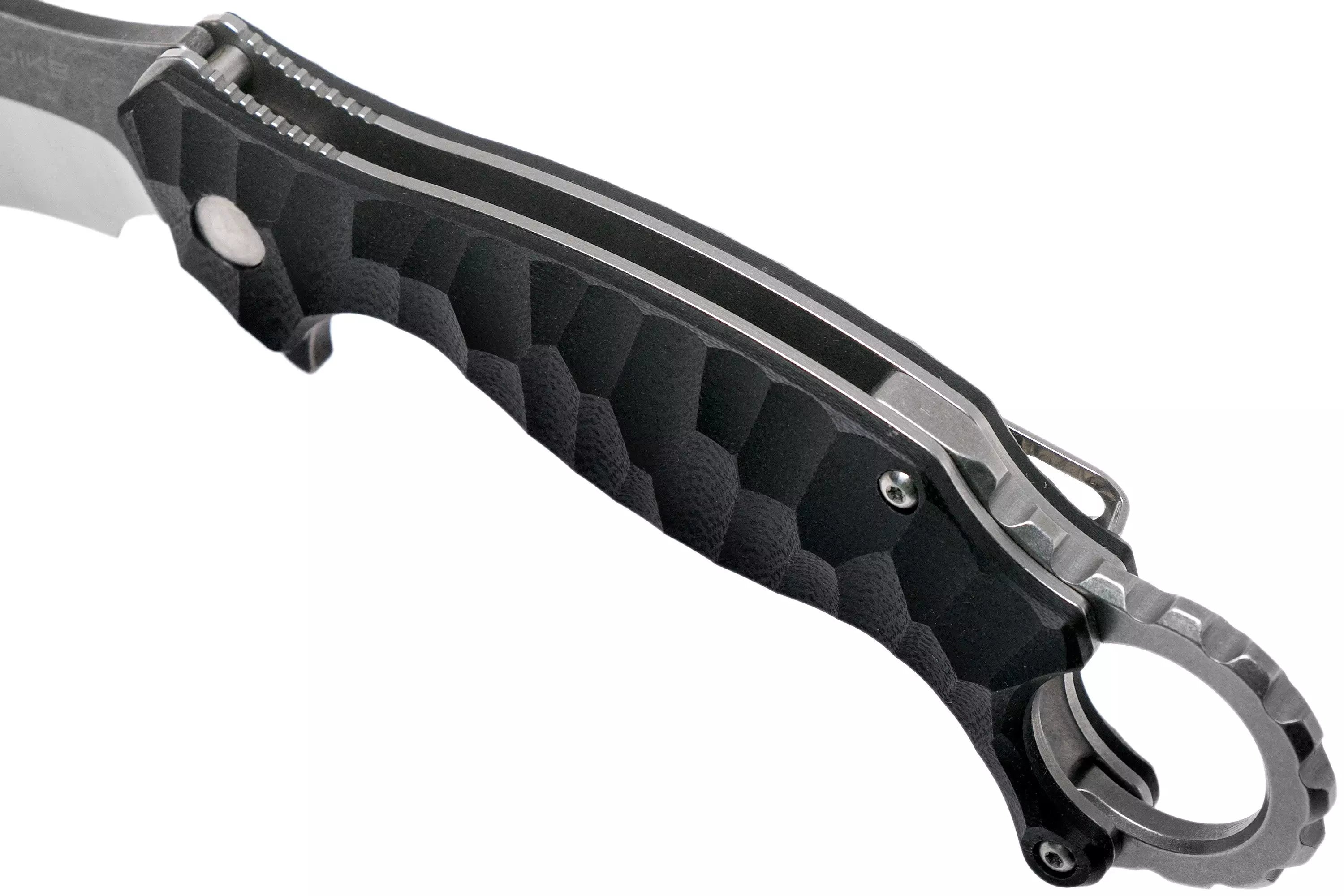 RUIKE KNIFE F181-B1 BLACK/SILVER - Tophatter's Army Deals KNIVES - Tophatter Daily Deals