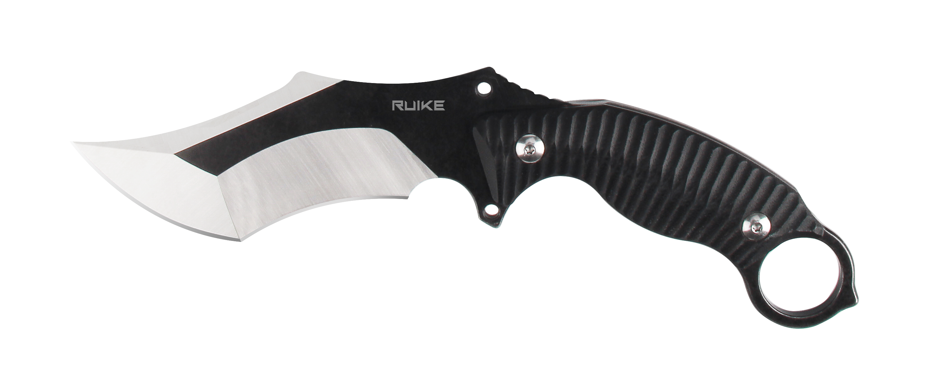 RUIKE KNIFE F181-B1 BLACK/SILVER - Tophatter's Army Deals KNIVES - Tophatter Daily Deals