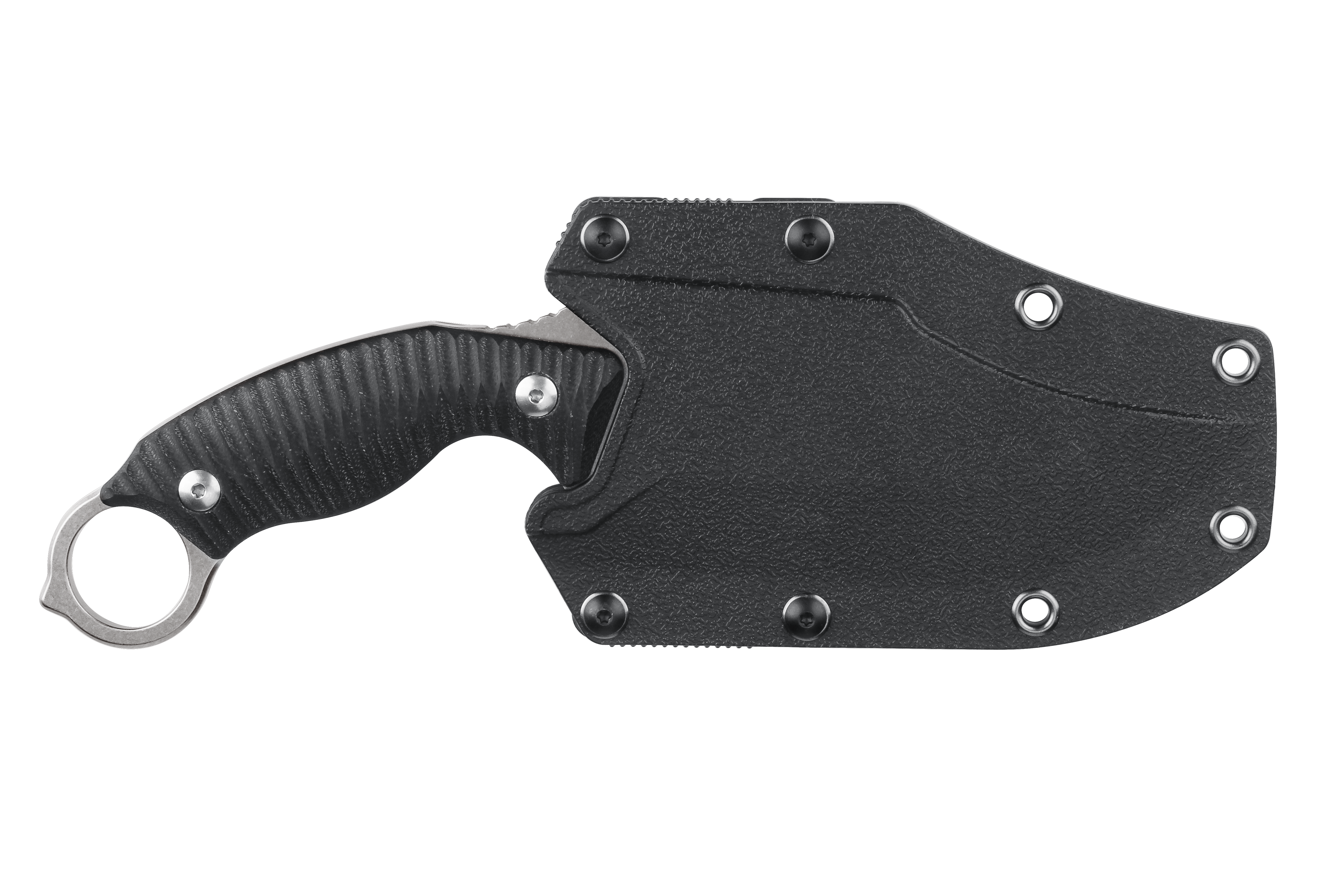 RUIKE KNIFE F181-B1 BLACK/SILVER - Tophatter's Army Deals KNIVES - Tophatter Daily Deals