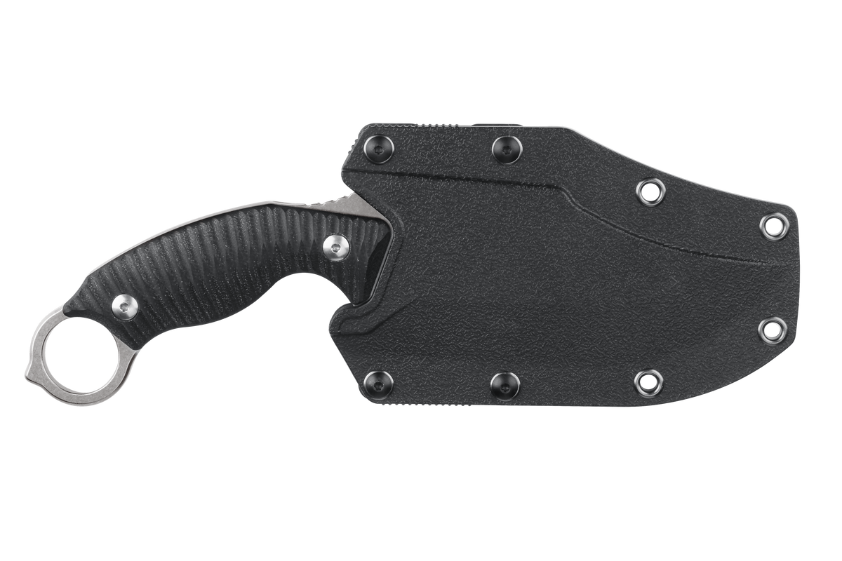 RUIKE KNIFE F181-B1 BLACK/SILVER - Tophatter's Army Deals KNIVES - Tophatter Daily Deals