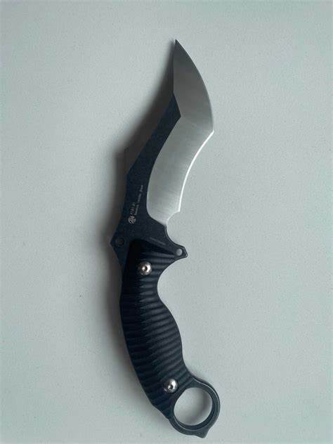 RUIKE KNIFE F181-B1 BLACK/SILVER - Tophatter's Army Deals KNIVES - Tophatter Daily Deals