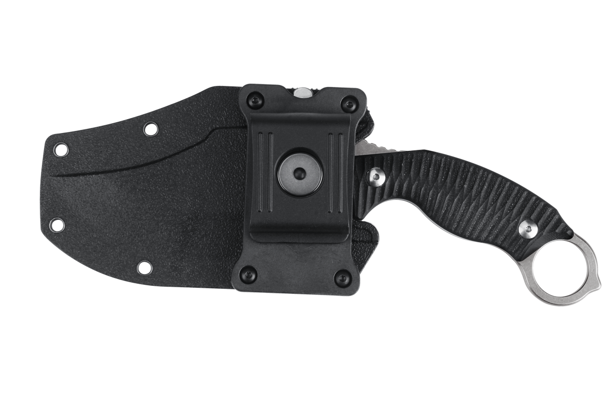 RUIKE KNIFE F181-B1 BLACK/SILVER - Tophatter's Army Deals KNIVES - Tophatter Daily Deals
