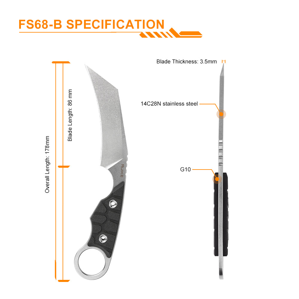 RUIKE KNIFE FS68 - Tophatter's Army Deals KNIVES - Tophatter Daily Deals