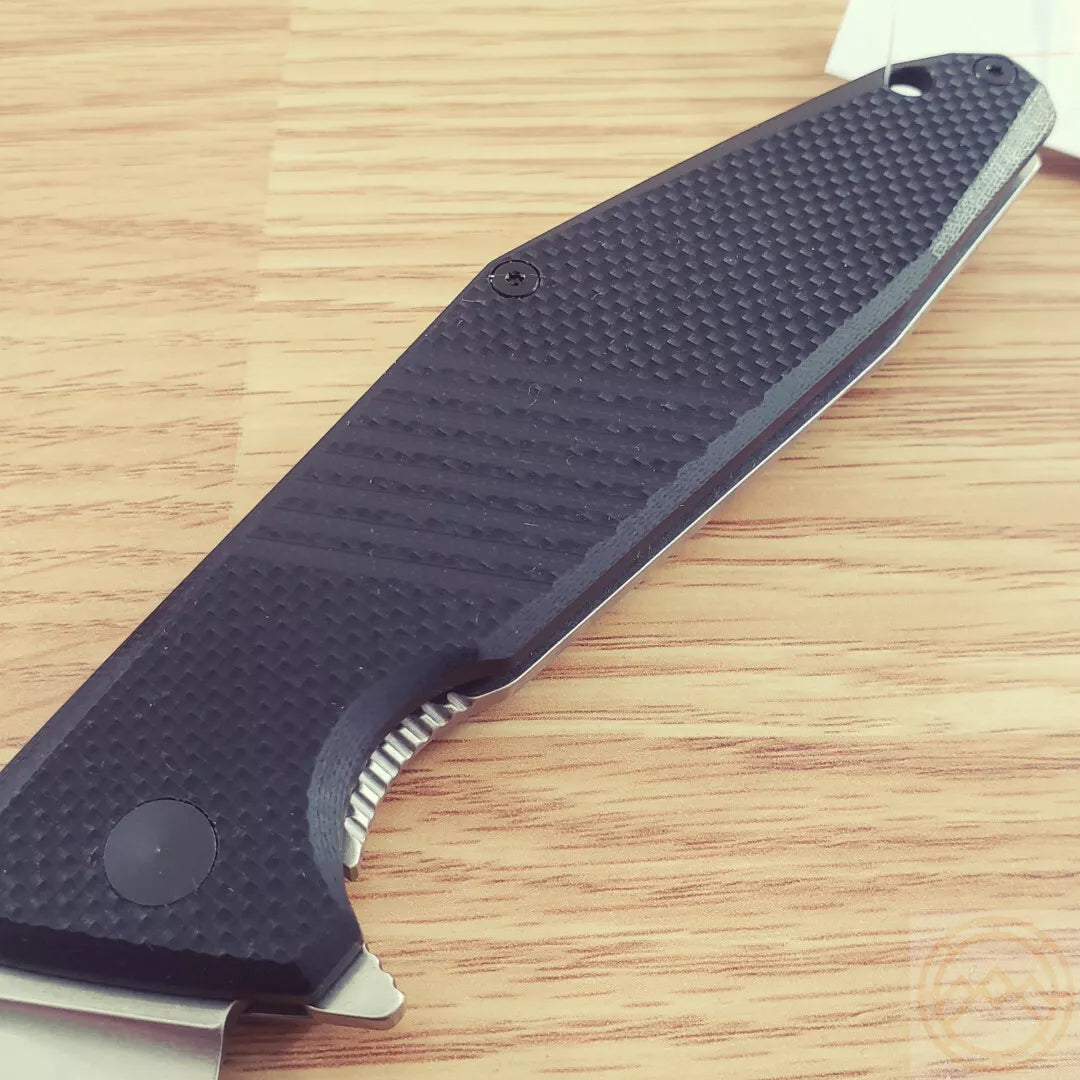 RUIKE KNIFE G10 BLACK FOLDING KNIFE D191-B - Tophatter's Army Deals KNIVES - Tophatter Daily Deals