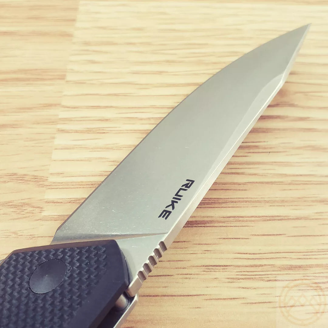 RUIKE KNIFE G10 BLACK FOLDING KNIFE D191-B - Tophatter's Army Deals KNIVES - Tophatter Daily Deals